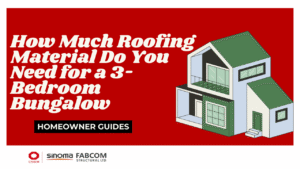 How Much Roofing Material Do You Need for a 3 Bedroom Bungalow
