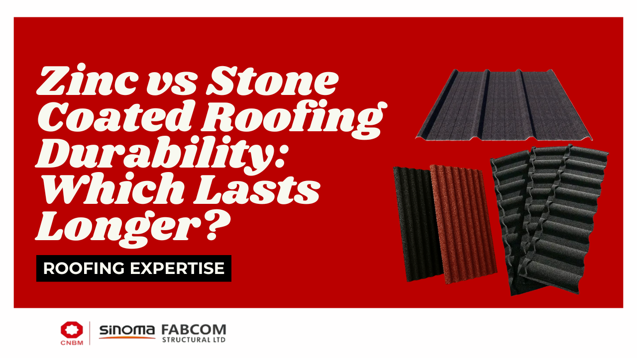 Zinc vs Stone Coated Roofing Durability for Fabcom Structural