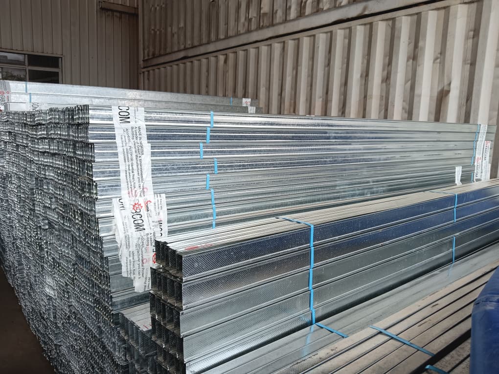 Light steel keel by Fabcom structural for roof frame or ceiling frame
