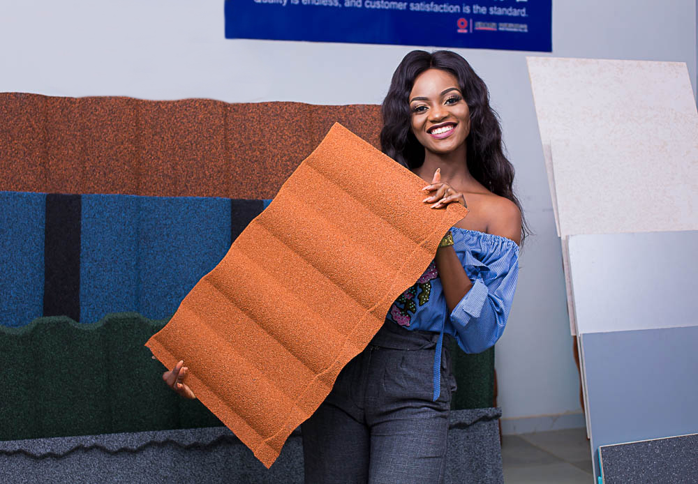 Fabcom structural stone coated roofing tiles Gerard roofing