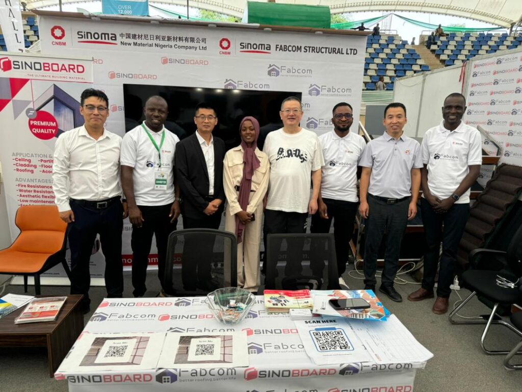 Adeleke Nafisa Sinoma Fabcom Structural Marketing