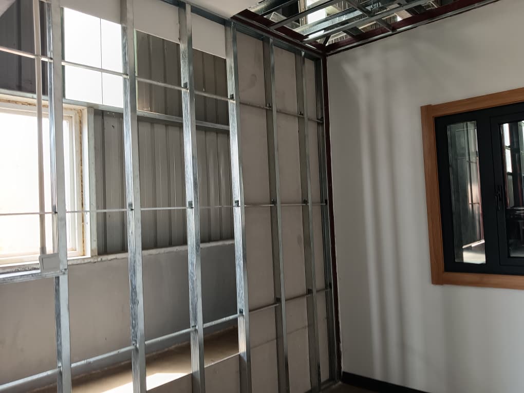 light steel keel or wood Fabcom structural